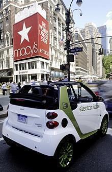 smart fortwo electric drive in New York